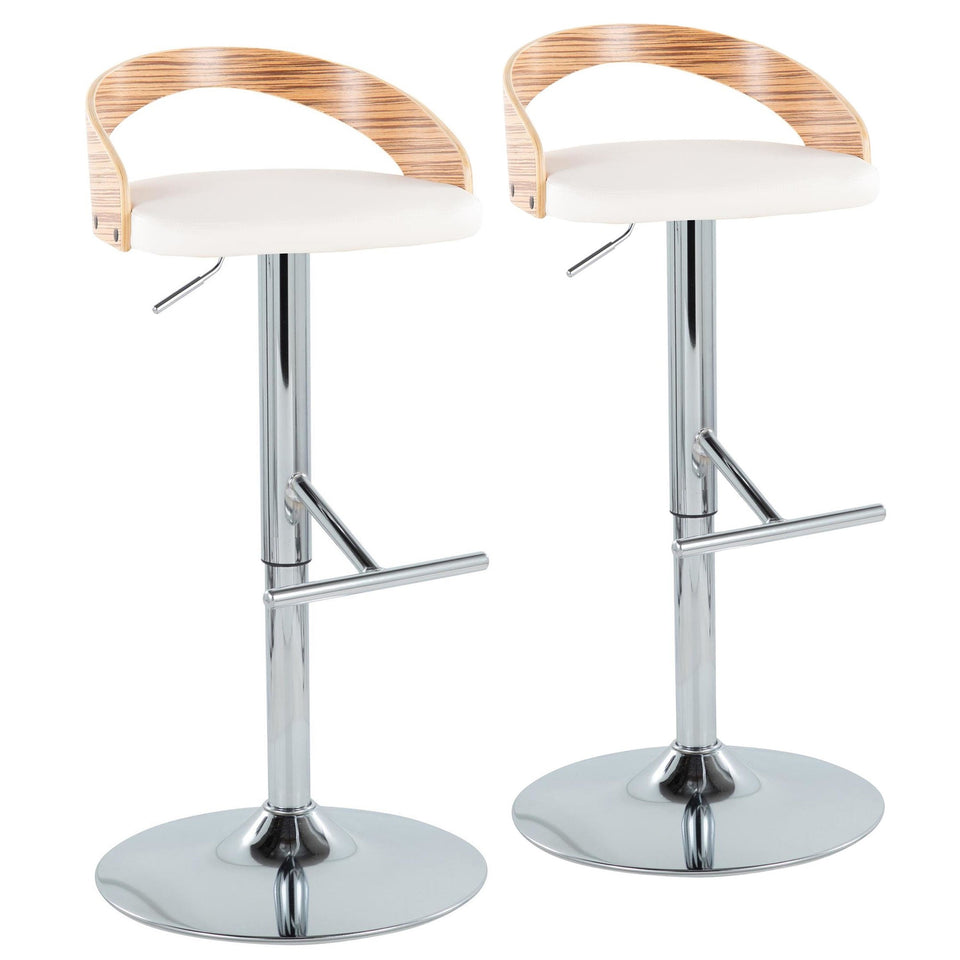 Grotto Adjustable Barstool - Set of 2