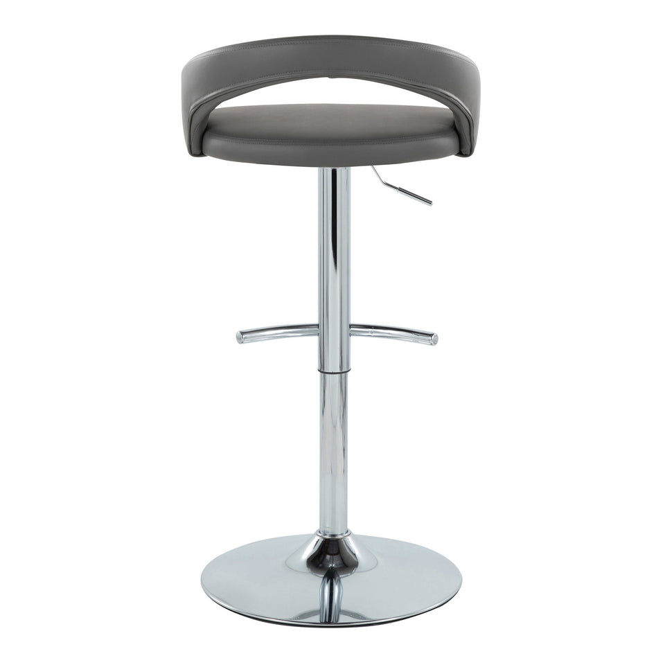 Grotto Upholstered Adjustable Barstool - Set of 2