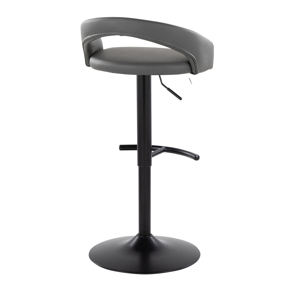 Grotto Upholstered Adjustable Barstool - Set of 3