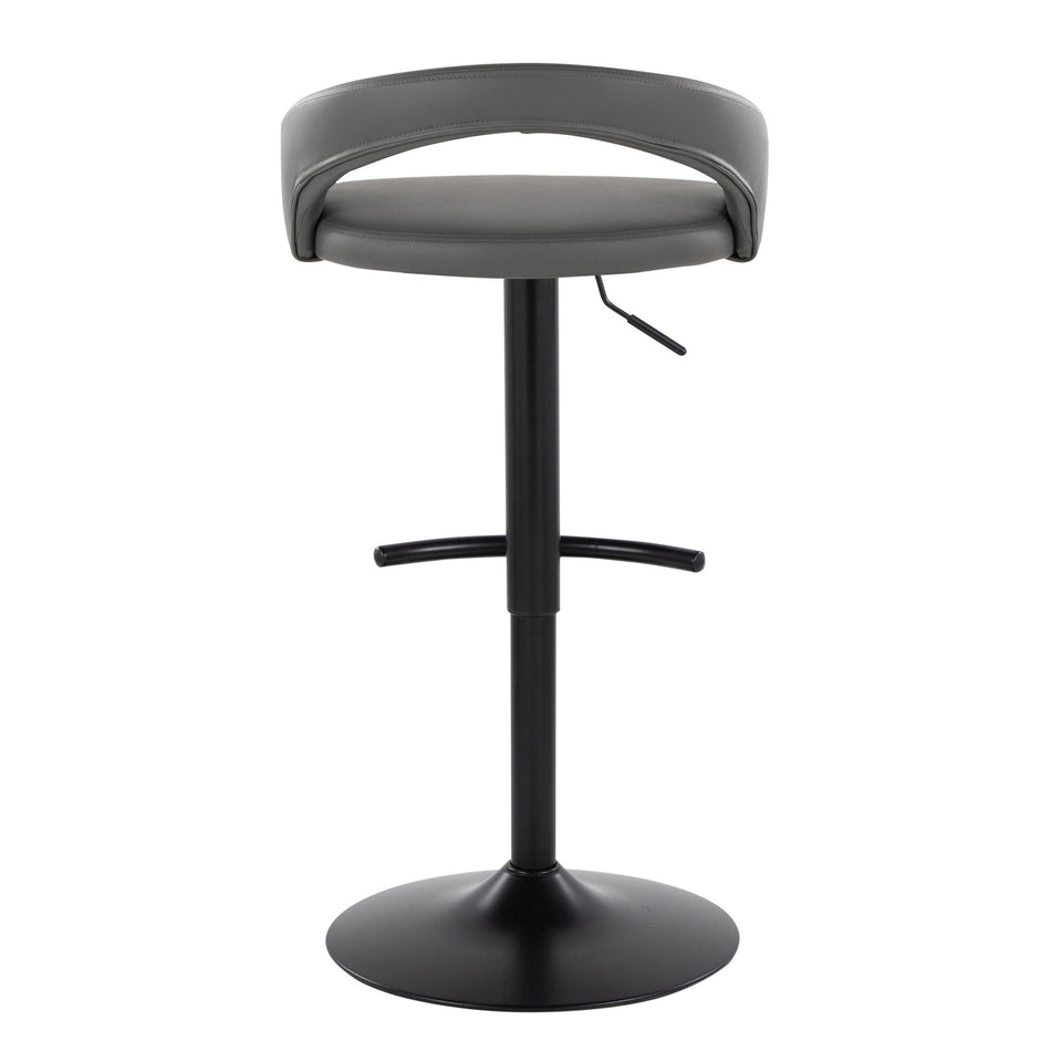 Grotto Upholstered Adjustable Barstool - Set of 3