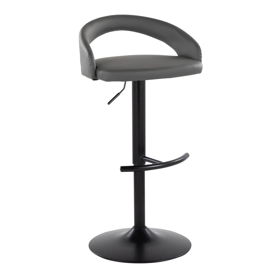 Grotto Upholstered Adjustable Barstool - Set of 3