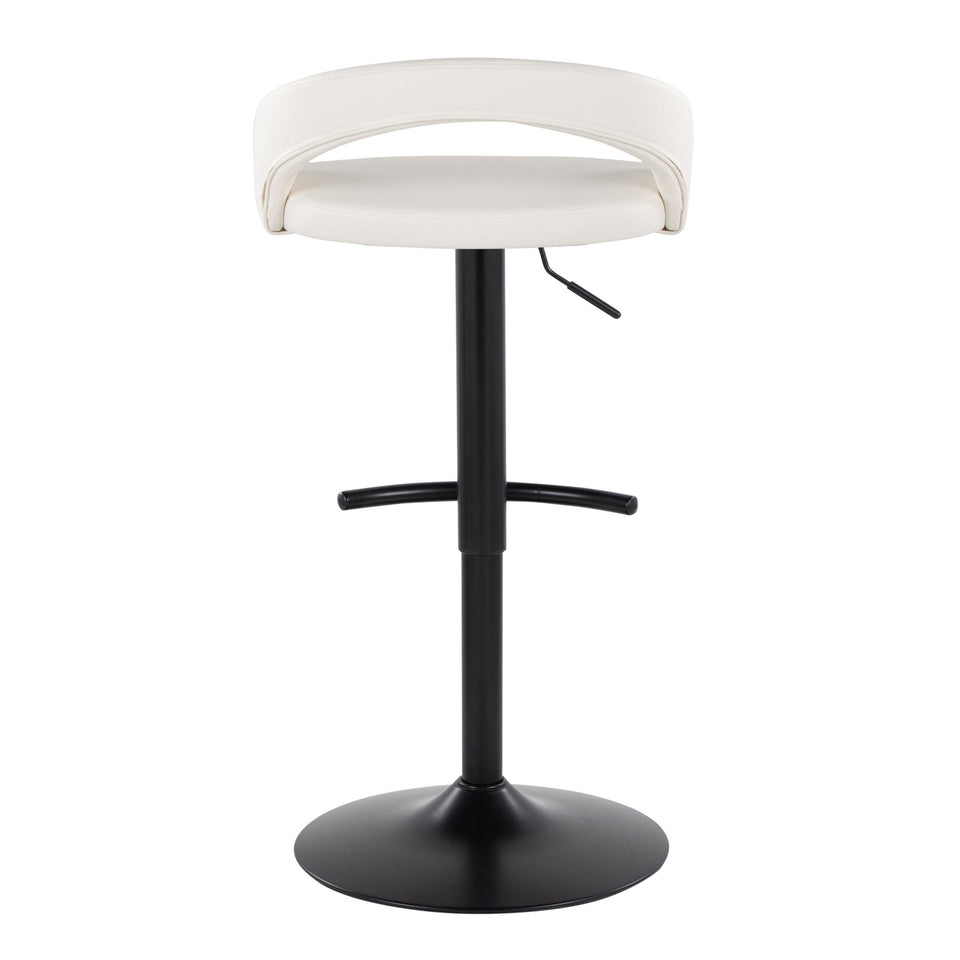 Grotto Upholstered Adjustable Barstool - Set of 3