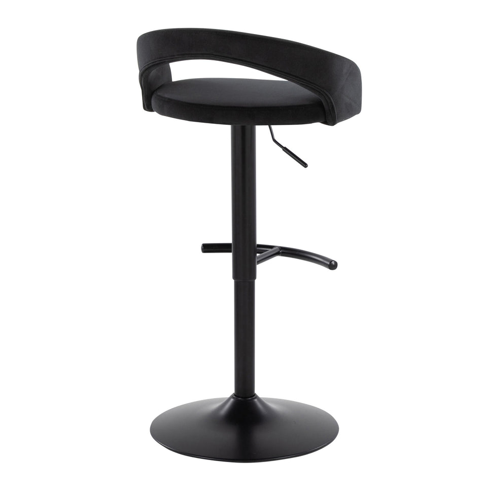 Grotto Upholstered Adjustable Barstool - Set of 3