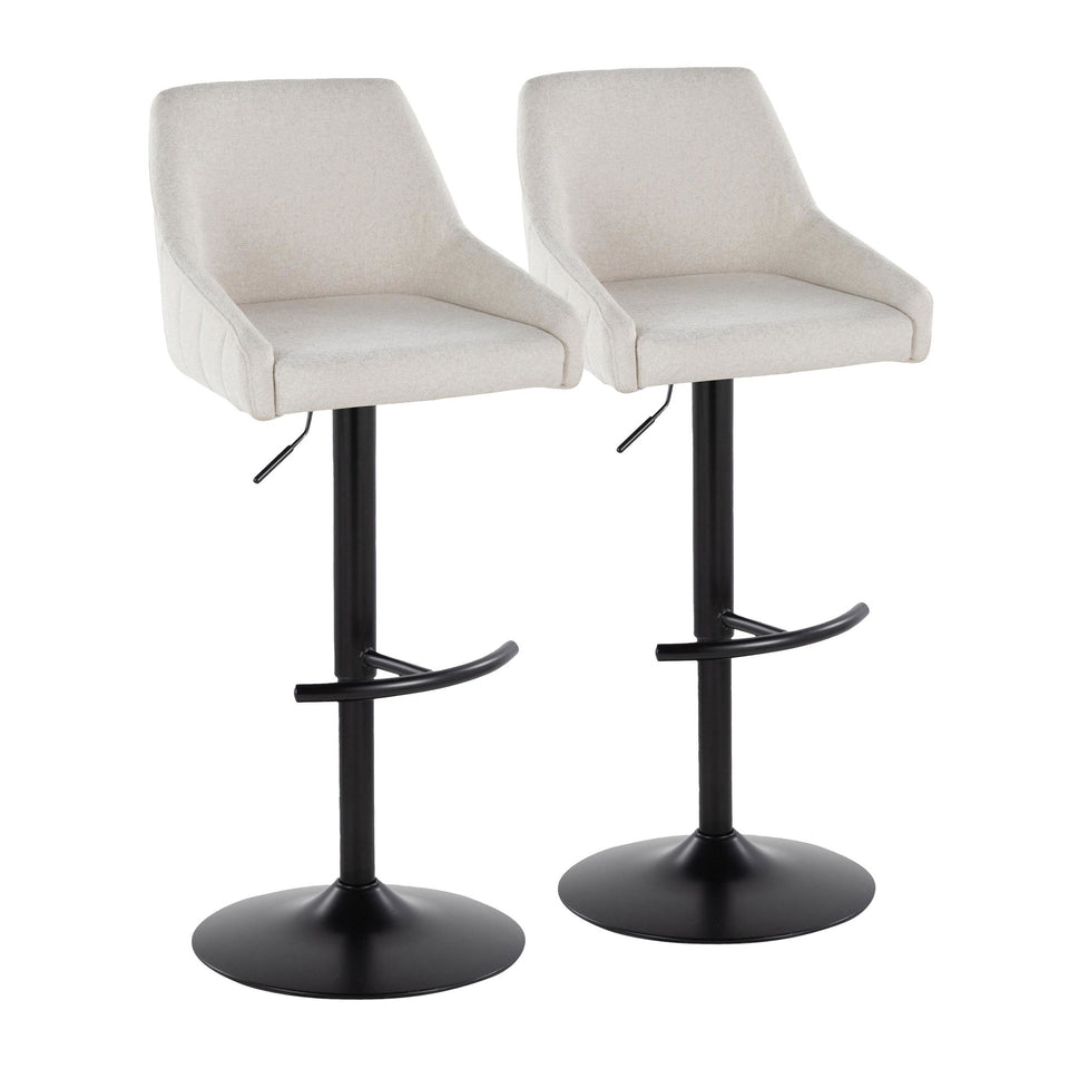 Hannah Adjustable Barstool - Set of 2