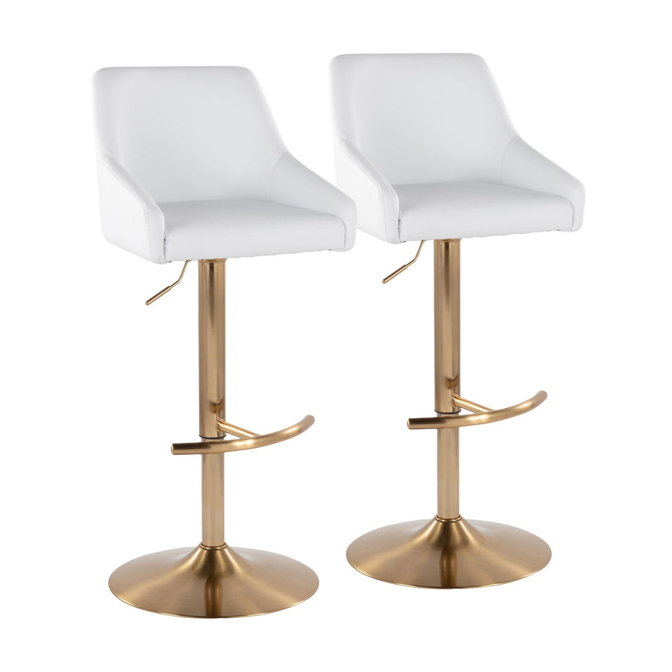 Hannah Adjustable Barstool - Set of 2