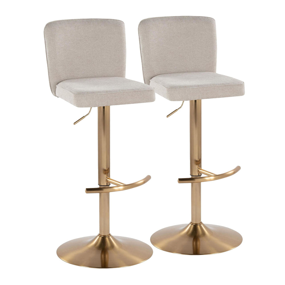 Henry Adjustable Barstool - Set of 2
