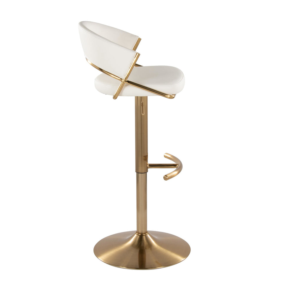 Jie Adjustable Barstool - Set of 2