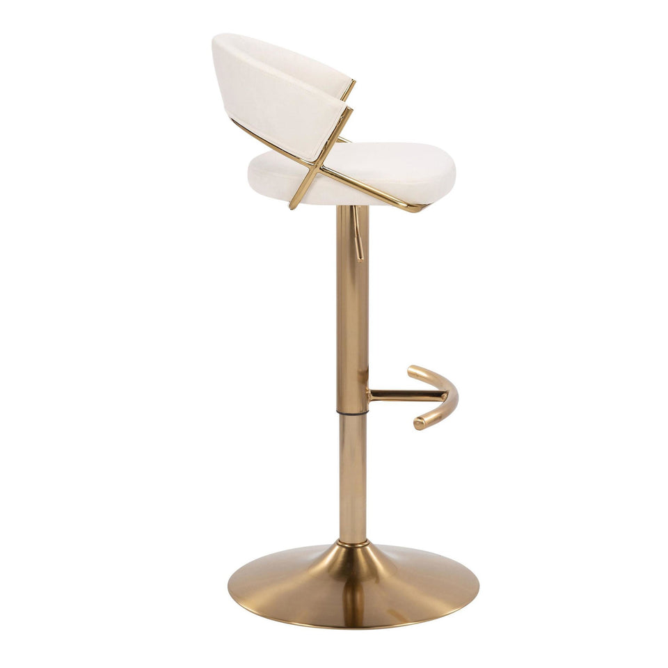 Jie Adjustable Barstool - Set of 2
