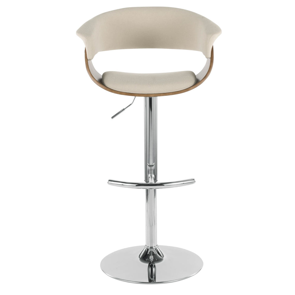 Vintage Mod Adjustable Barstool