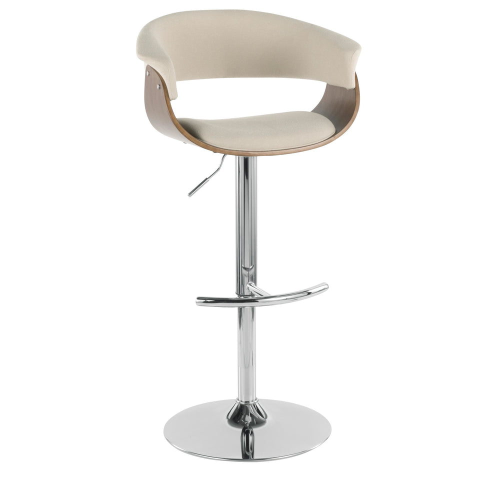 Vintage Mod Adjustable Barstool