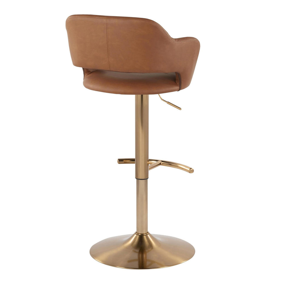 Margarite Adjustable Barstool - Set of 2