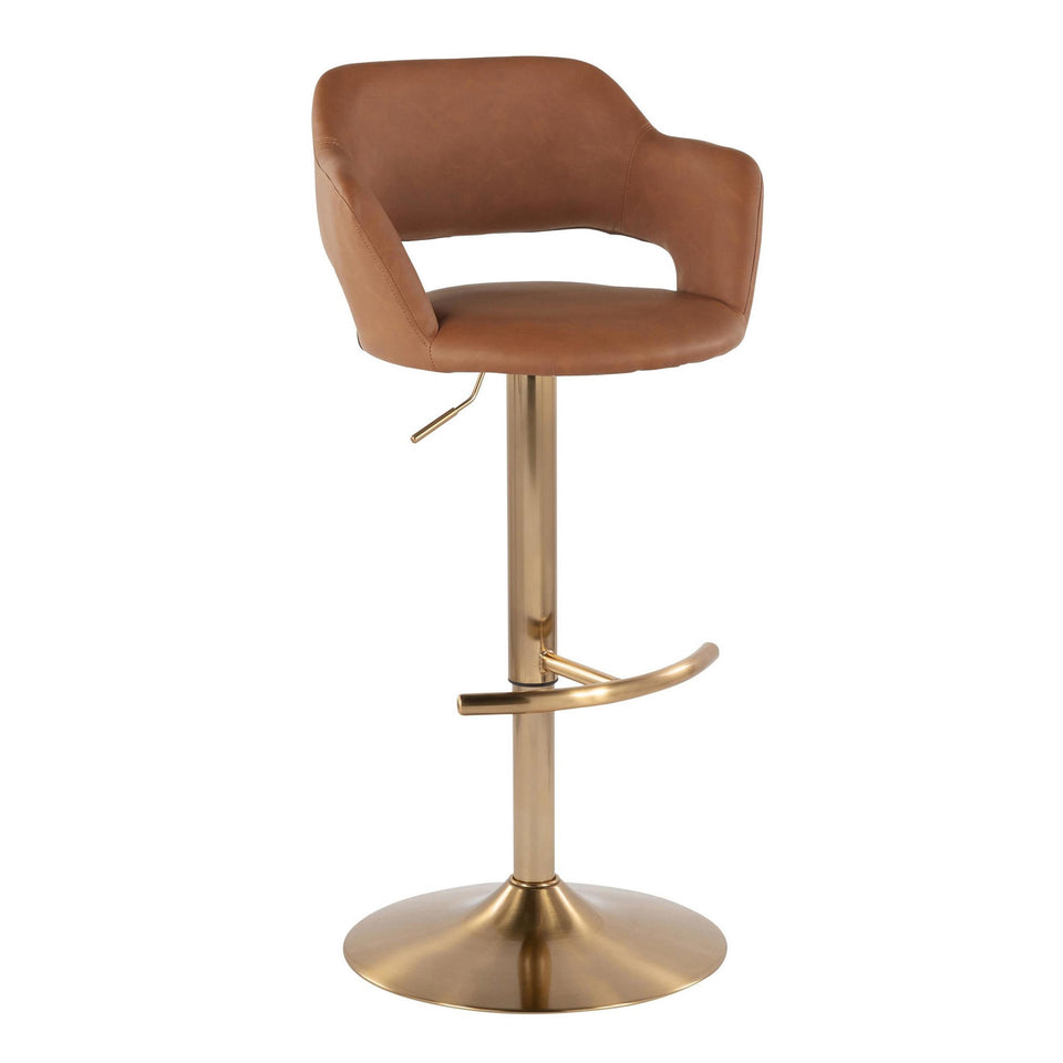 Margarite Adjustable Barstool - Set of 2