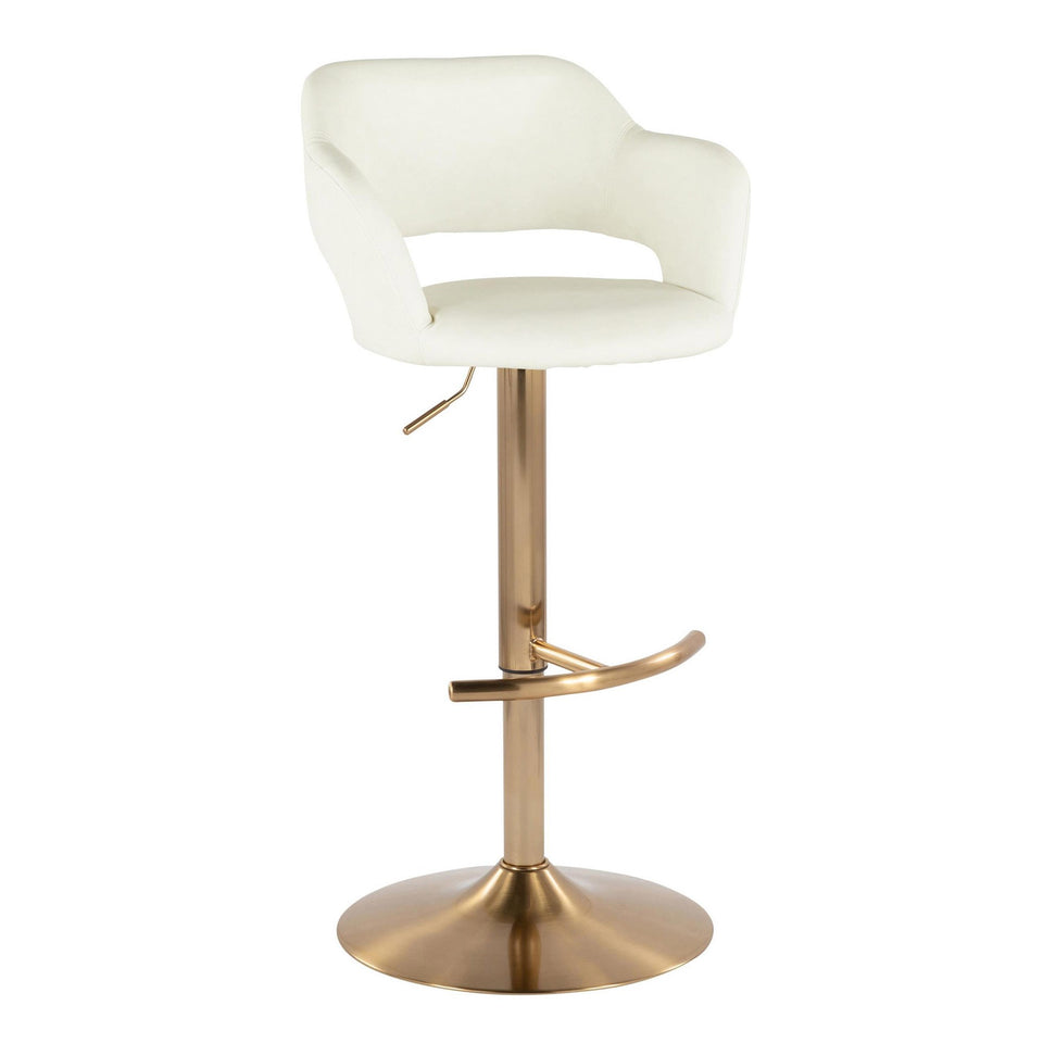 Margarite Adjustable Barstool - Set of 2