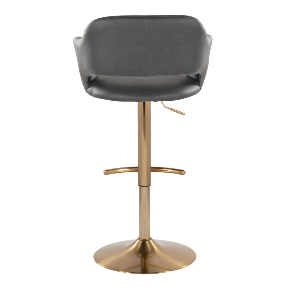 Margarite Adjustable Barstool - Set of 2