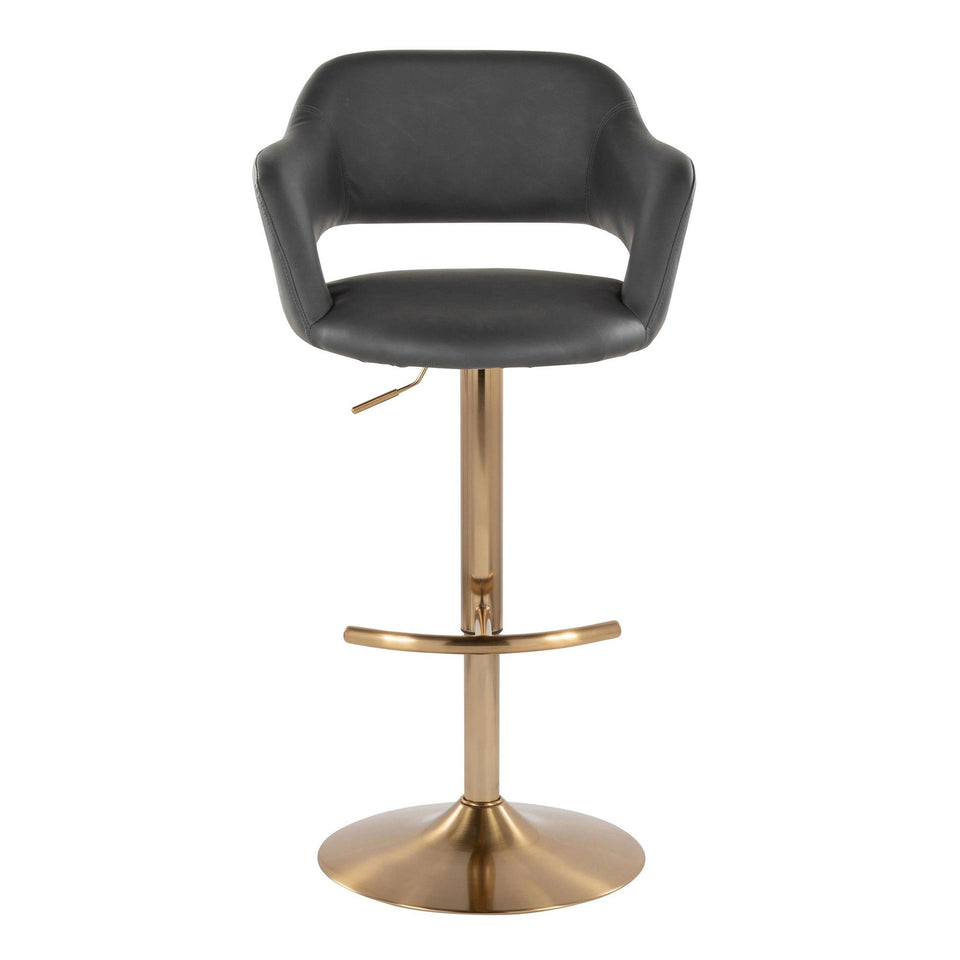Margarite Adjustable Barstool - Set of 2