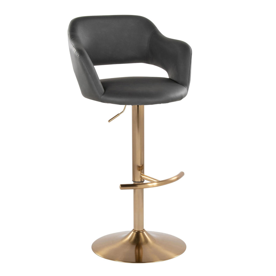 Margarite Adjustable Barstool - Set of 2