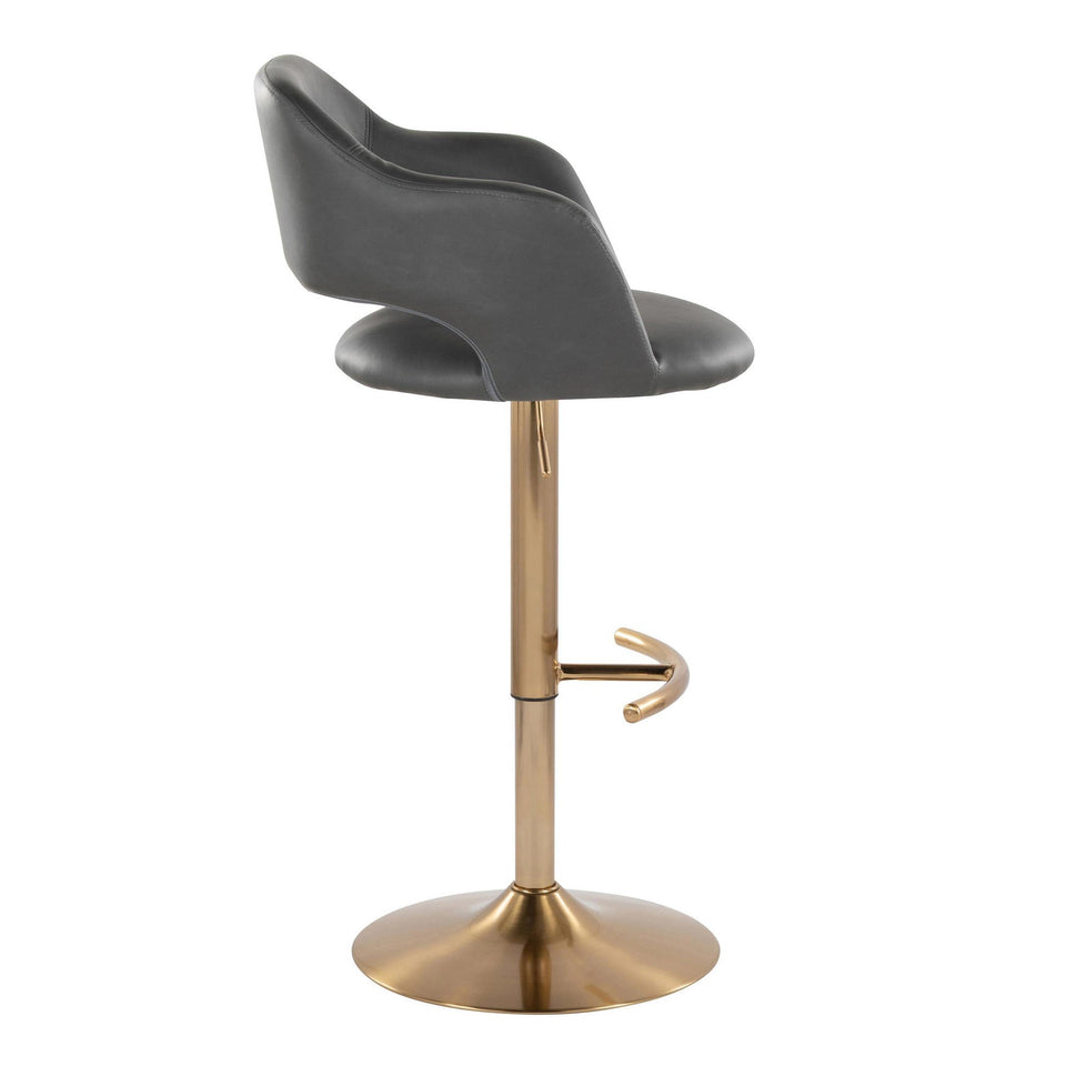 Margarite Adjustable Barstool - Set of 2