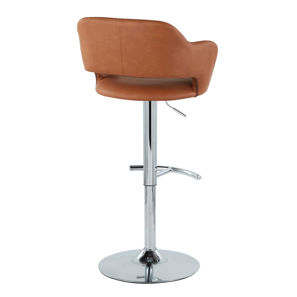 Margarite Adjustable Barstool - Set of 2