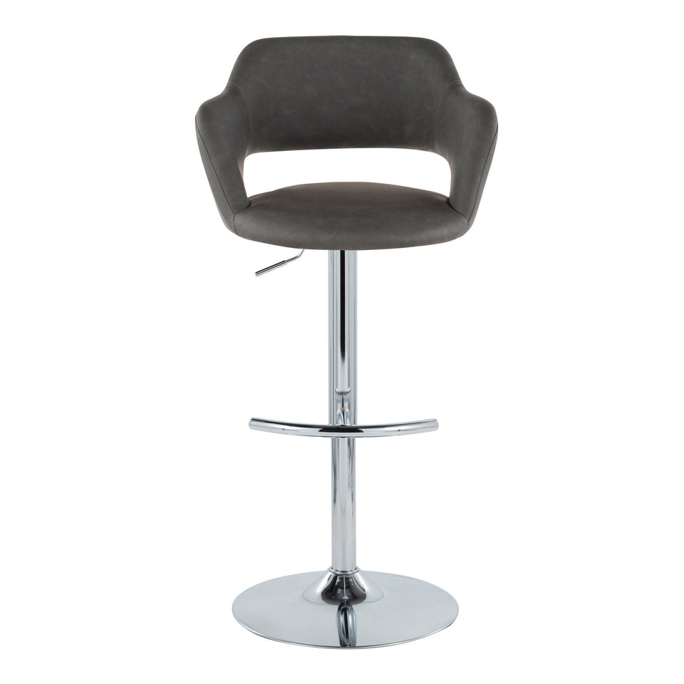 Margarite Adjustable Barstool - Set of 2
