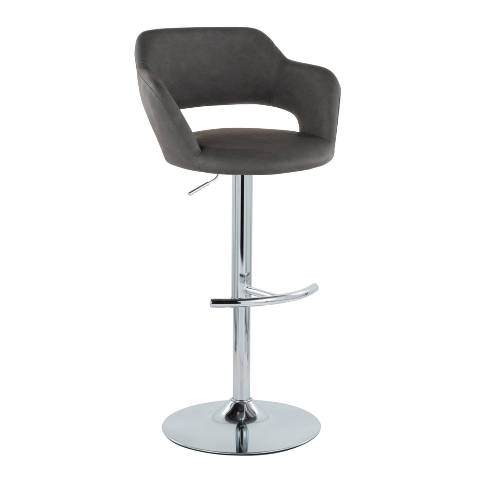 Margarite Adjustable Barstool - Set of 2