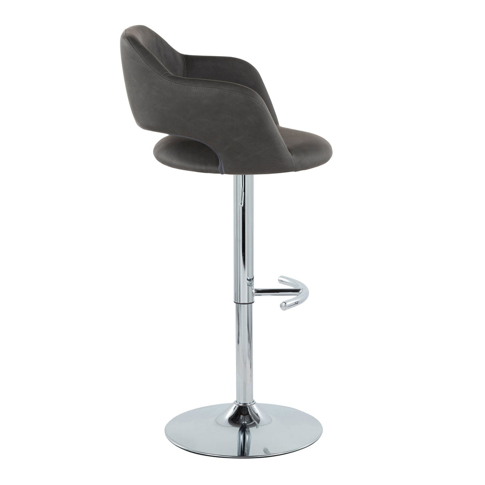 Margarite Adjustable Barstool - Set of 2