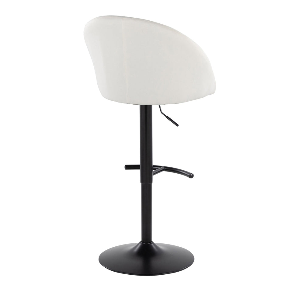 Matisse High Back Adjustable Barstool - Set of 2