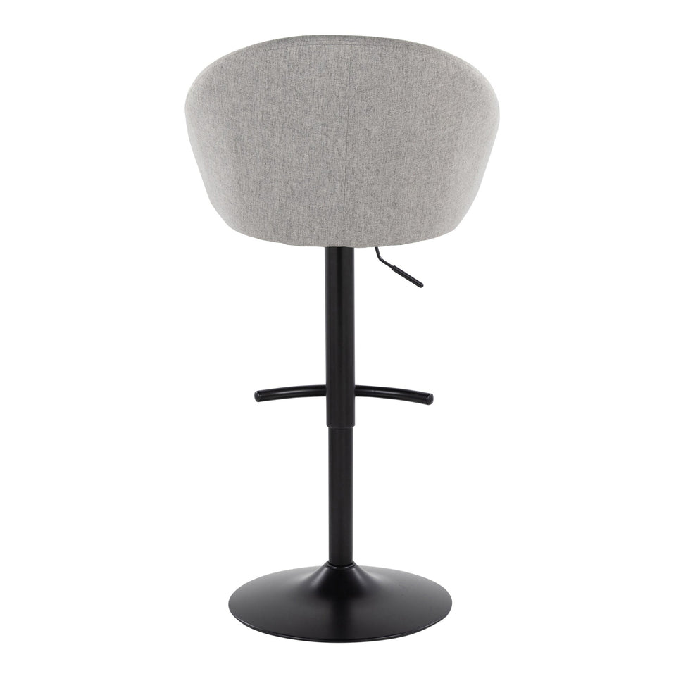 Matisse High Back Adjustable Barstool - Set of 2