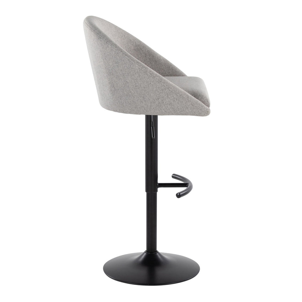 Matisse High Back Adjustable Barstool - Set of 2