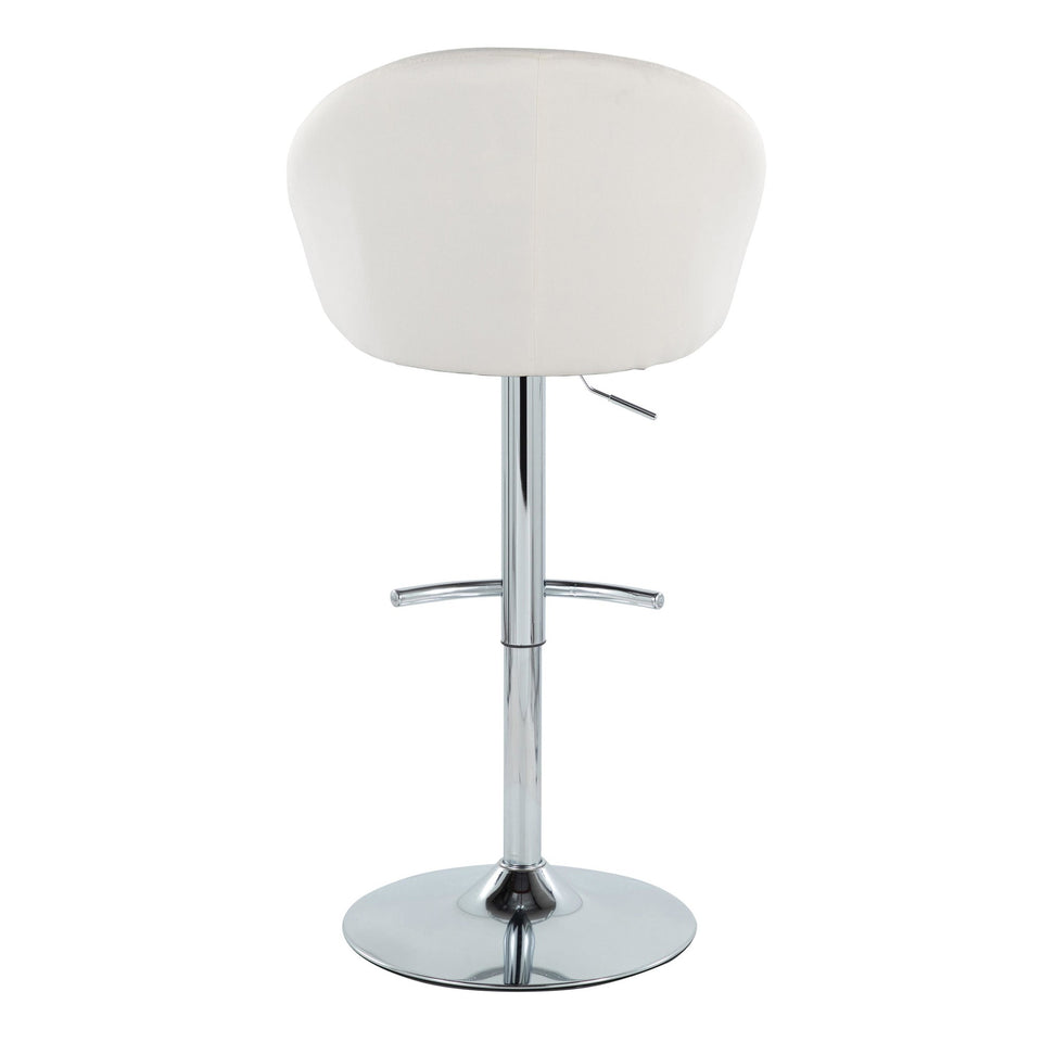 Matisse High Back Adjustable Barstool - Set of 2