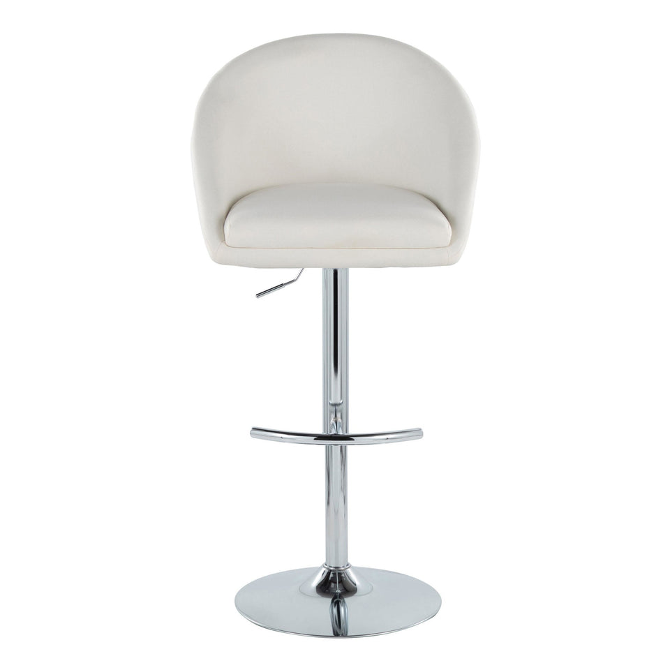 Matisse High Back Adjustable Barstool - Set of 2