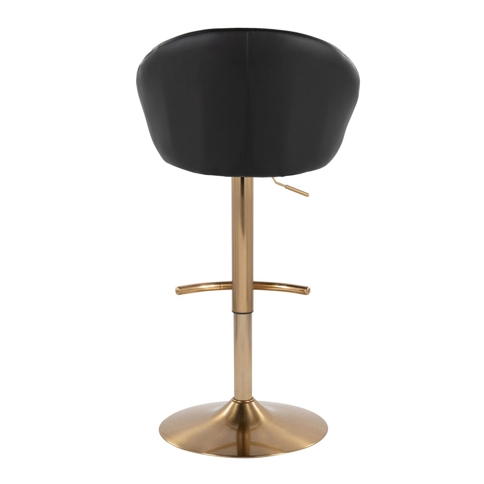 Matisse High Back Adjustable Barstool - Set of 2