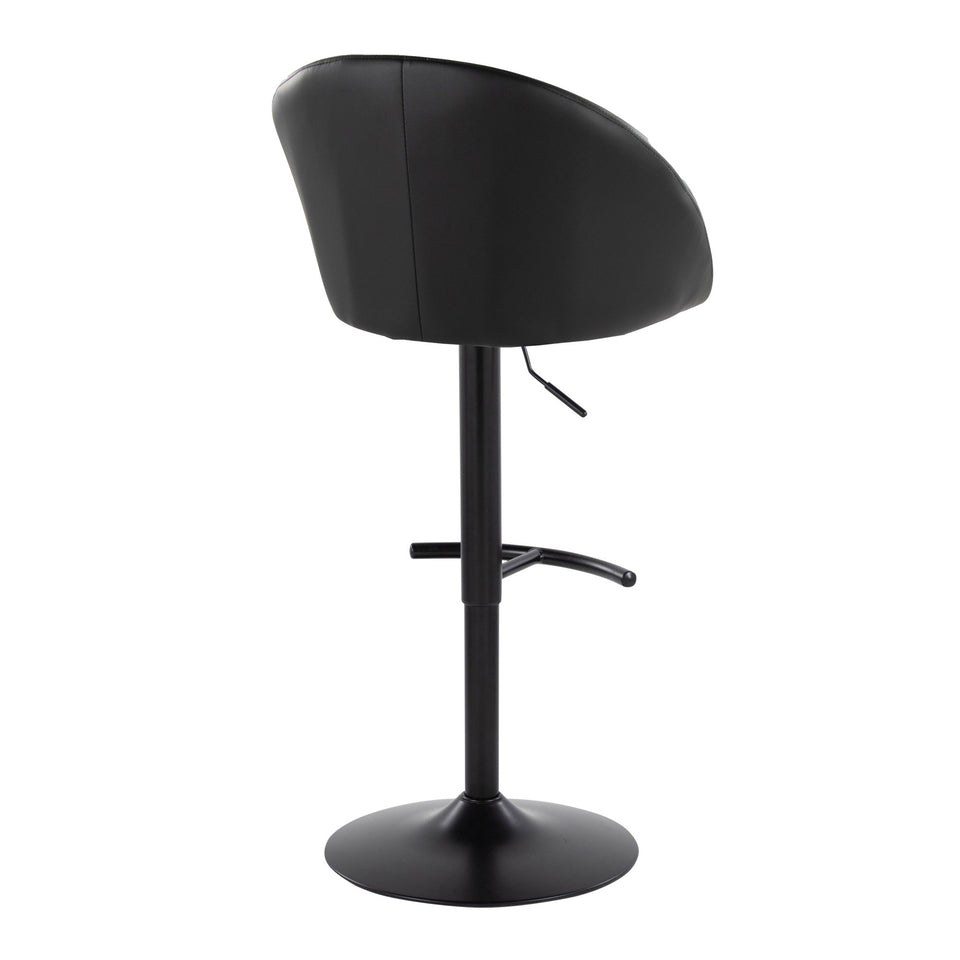 Matisse High Back Adjustable Barstool - Set of 2