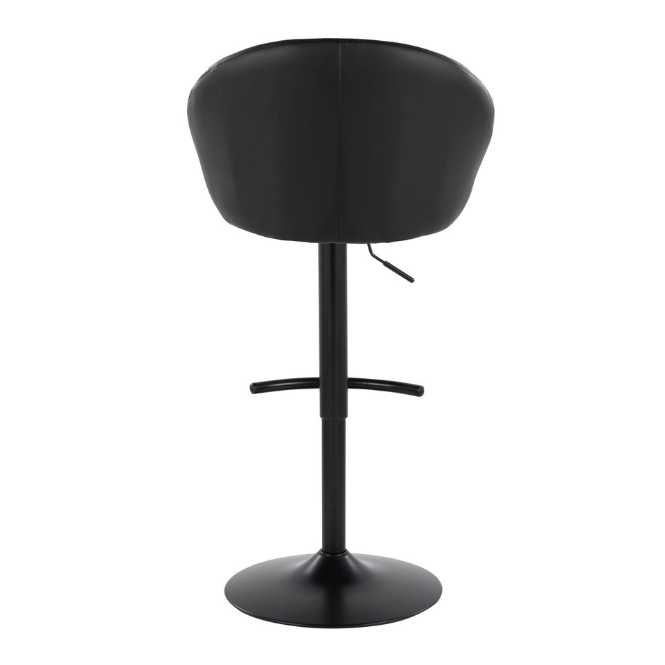 Matisse High Back Adjustable Barstool - Set of 2
