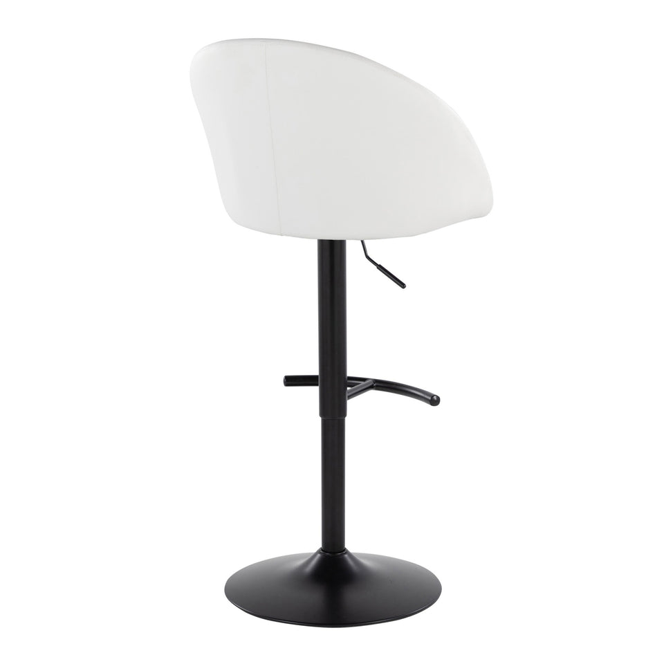 Matisse High Back Adjustable Barstool - Set of 2