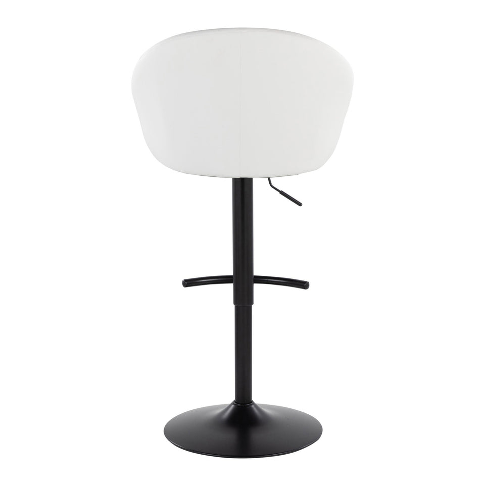Matisse High Back Adjustable Barstool - Set of 2