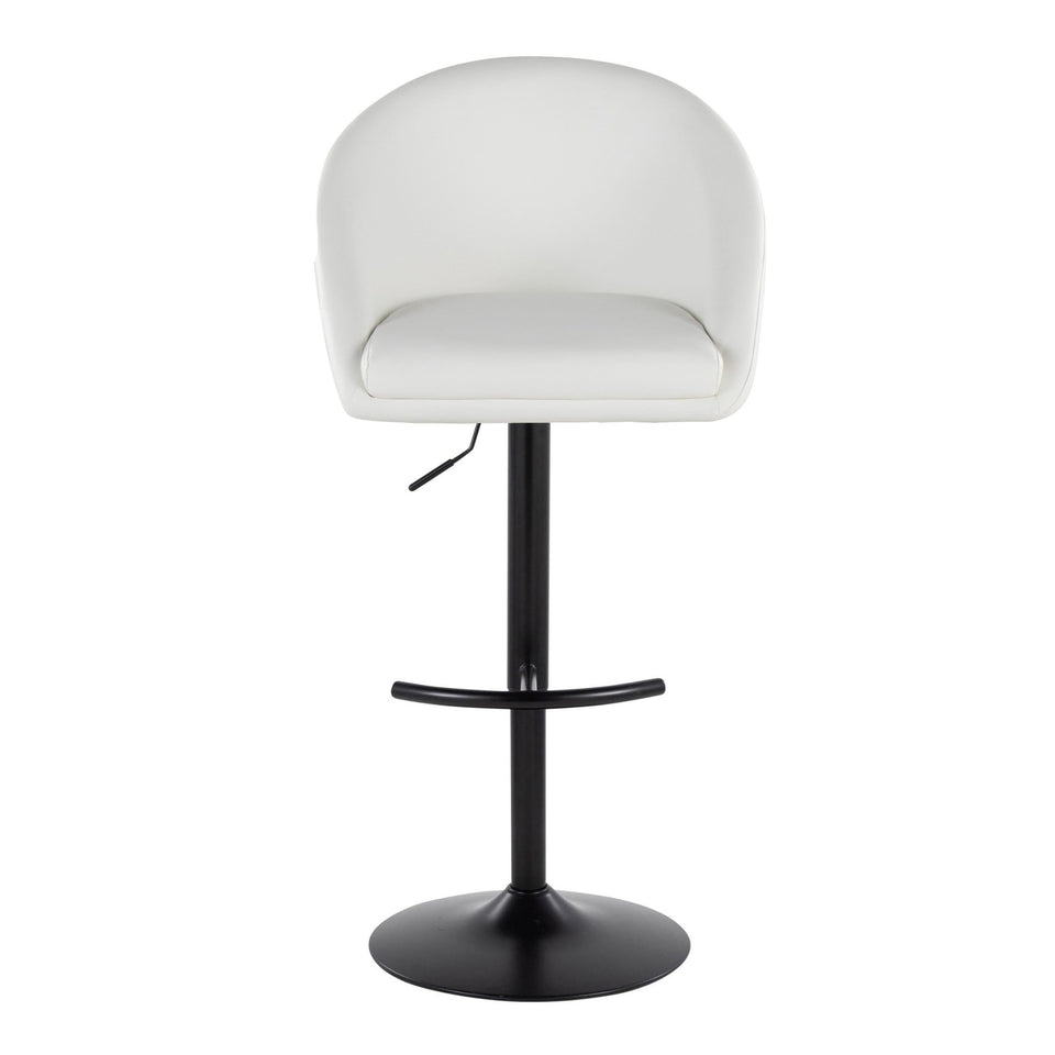 Matisse High Back Adjustable Barstool - Set of 2