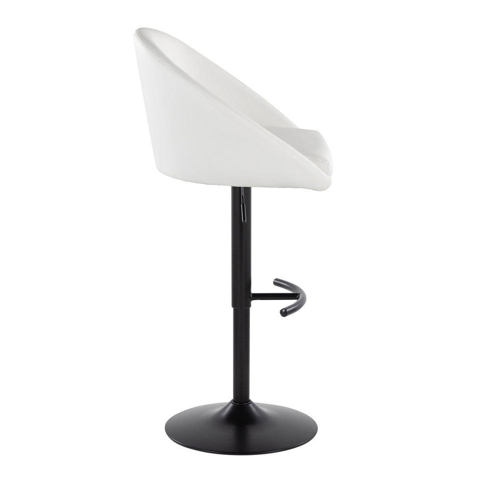 Matisse High Back Adjustable Barstool - Set of 2