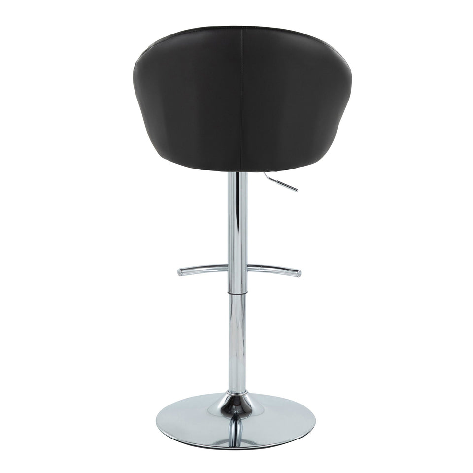 Matisse High Back Adjustable Barstool - Set of 2