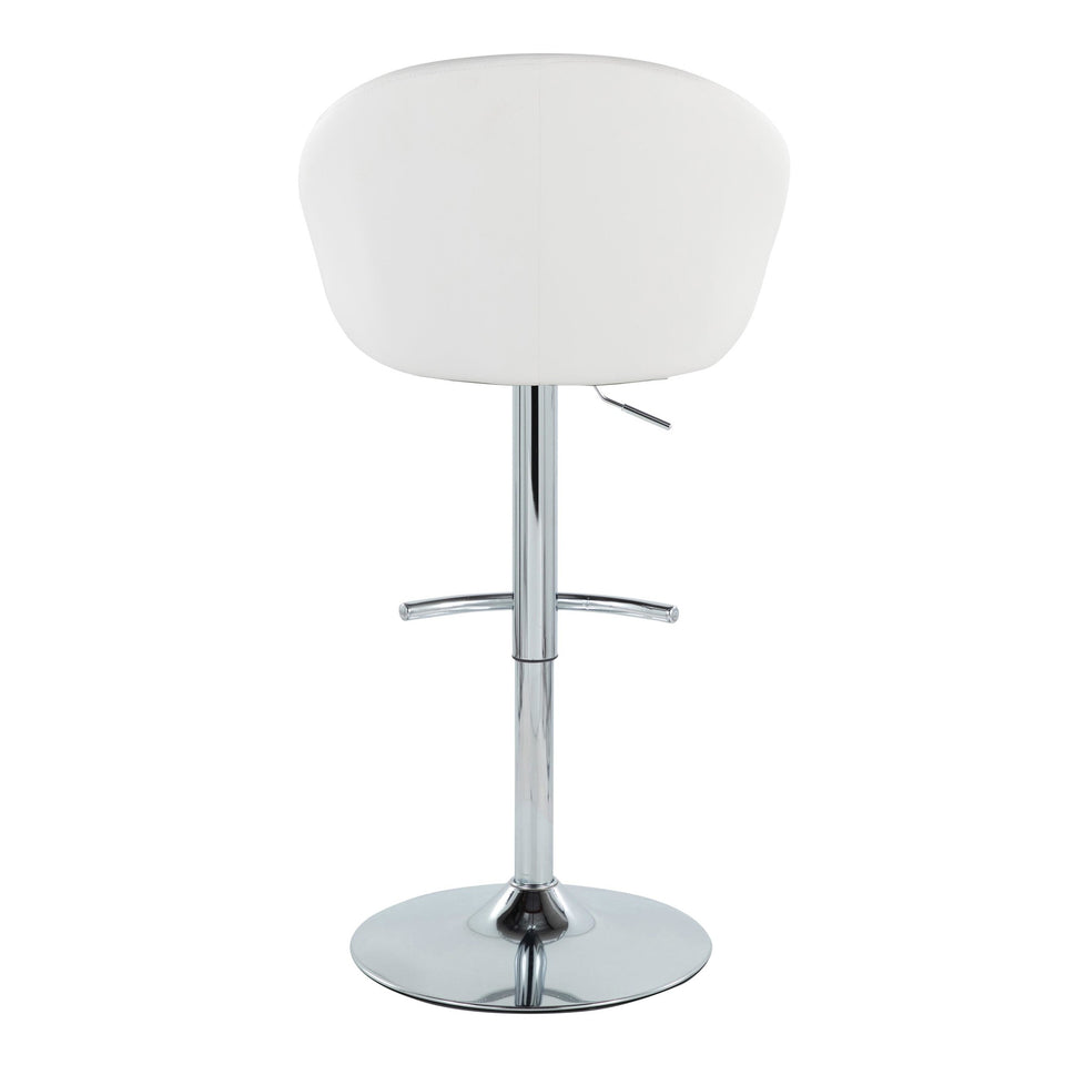 Matisse High Back Adjustable Barstool - Set of 2