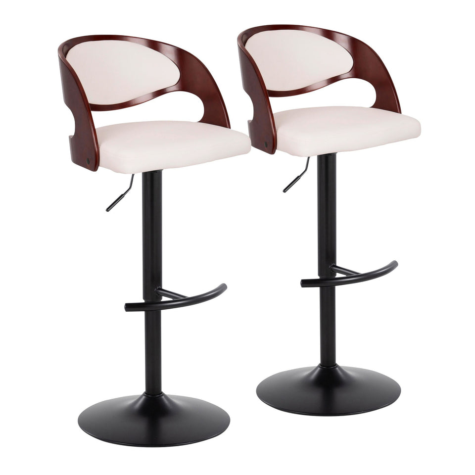 Pino Adjustable Barstool - Set of 2