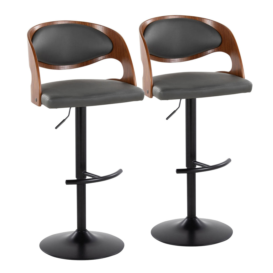Pino Adjustable Barstool - Set of 2