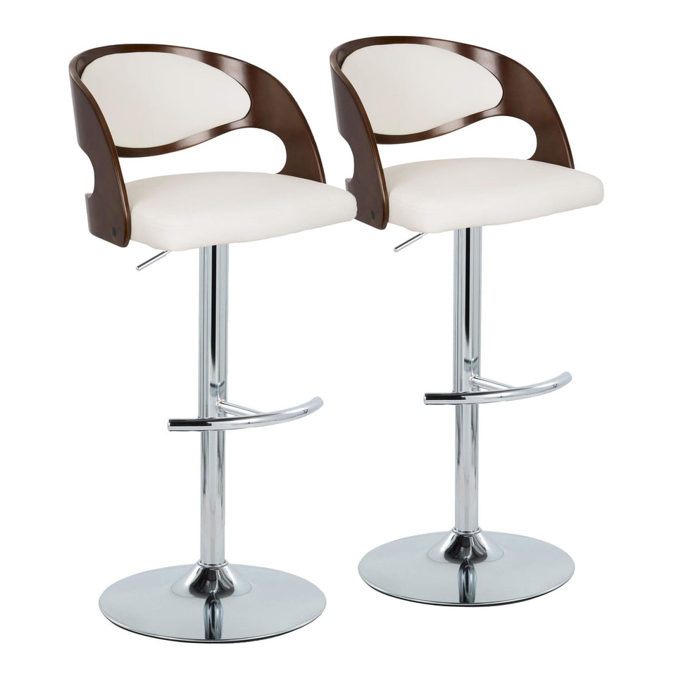 Pino Adjustable Barstool - Set of 2