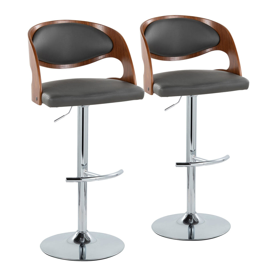 Pino Adjustable Barstool - Set of 2