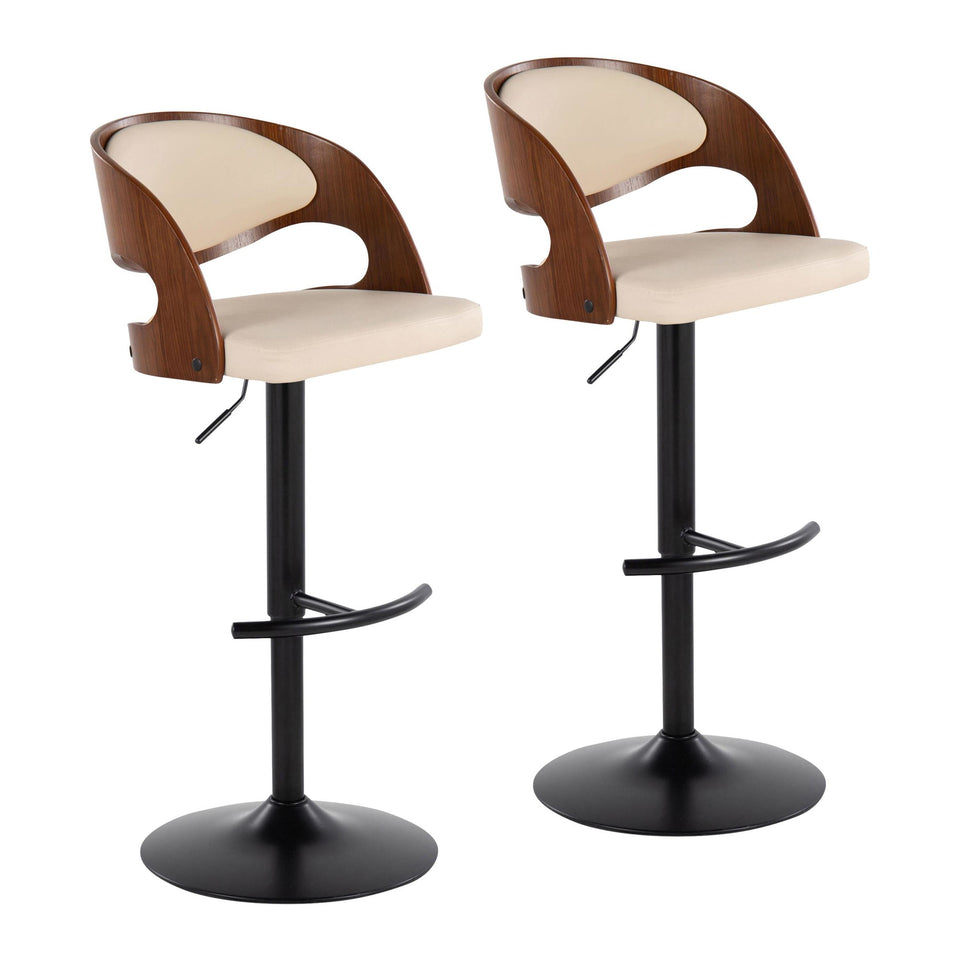 Pino Adjustable Barstool - Set of 2