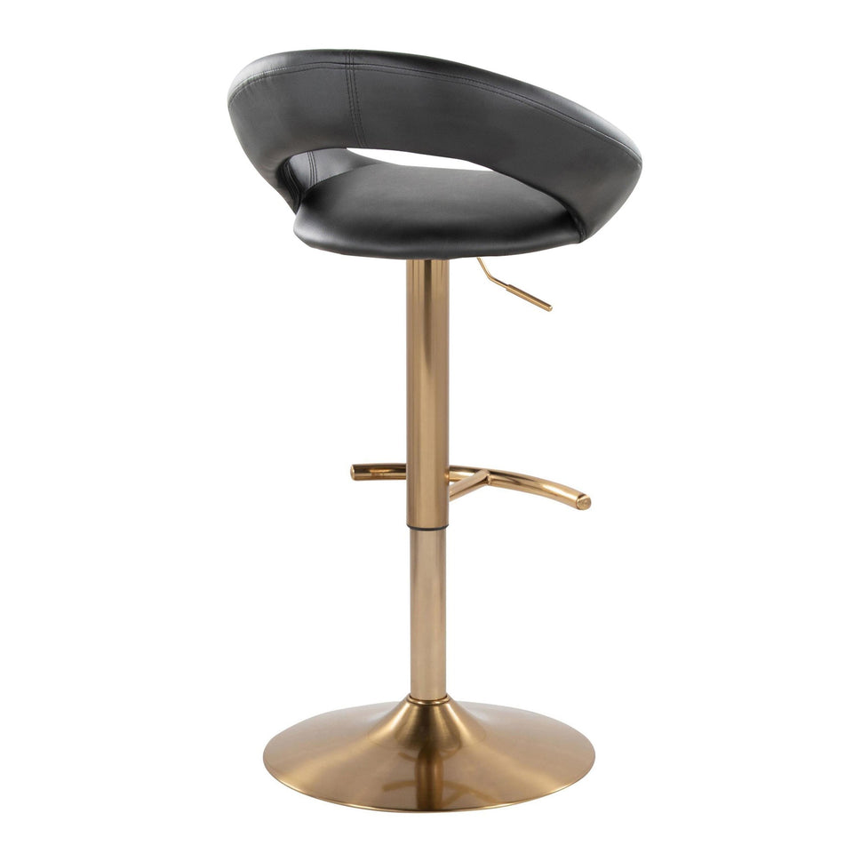 Posh Adjustable Barstool - Set of 2