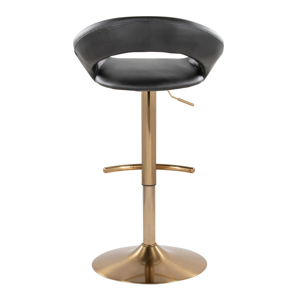 Posh Adjustable Barstool - Set of 2