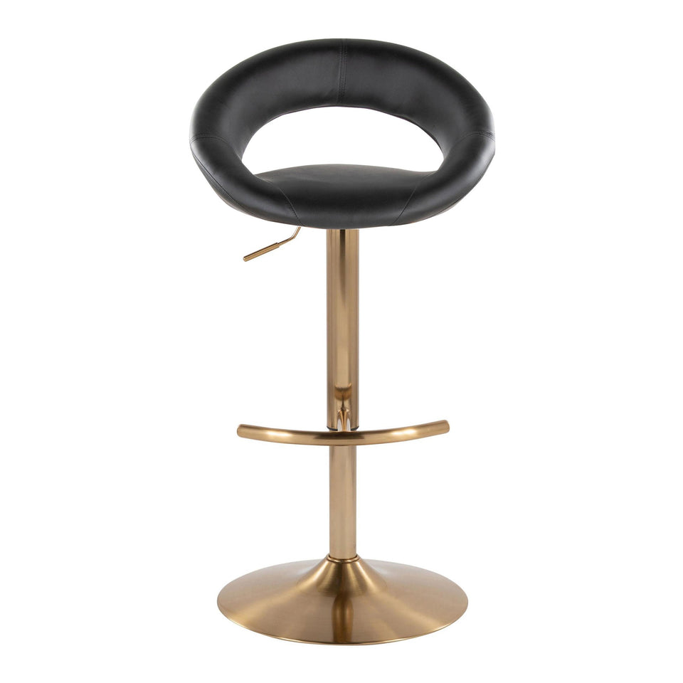 Posh Adjustable Barstool - Set of 2
