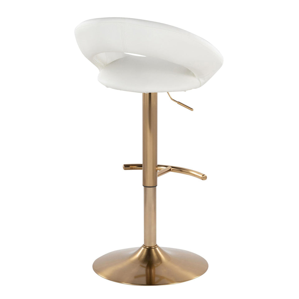 Posh Adjustable Barstool - Set of 2