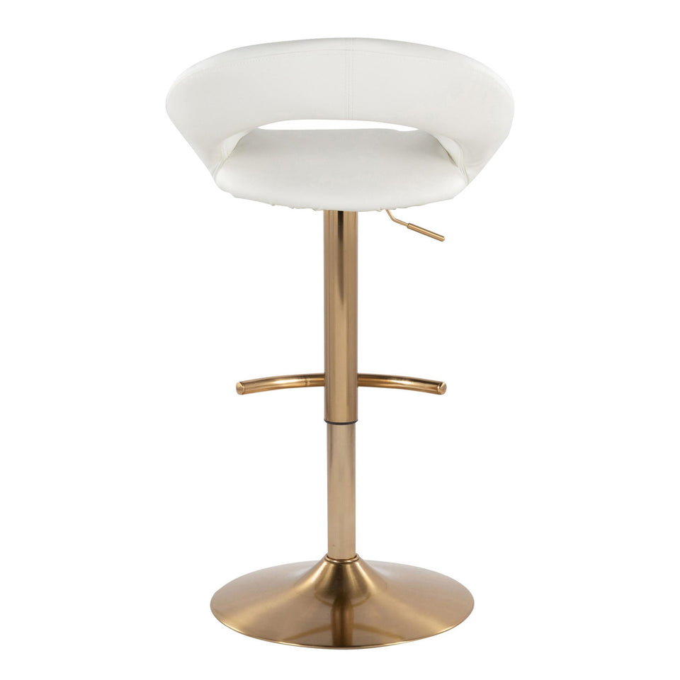 Posh Adjustable Barstool - Set of 2