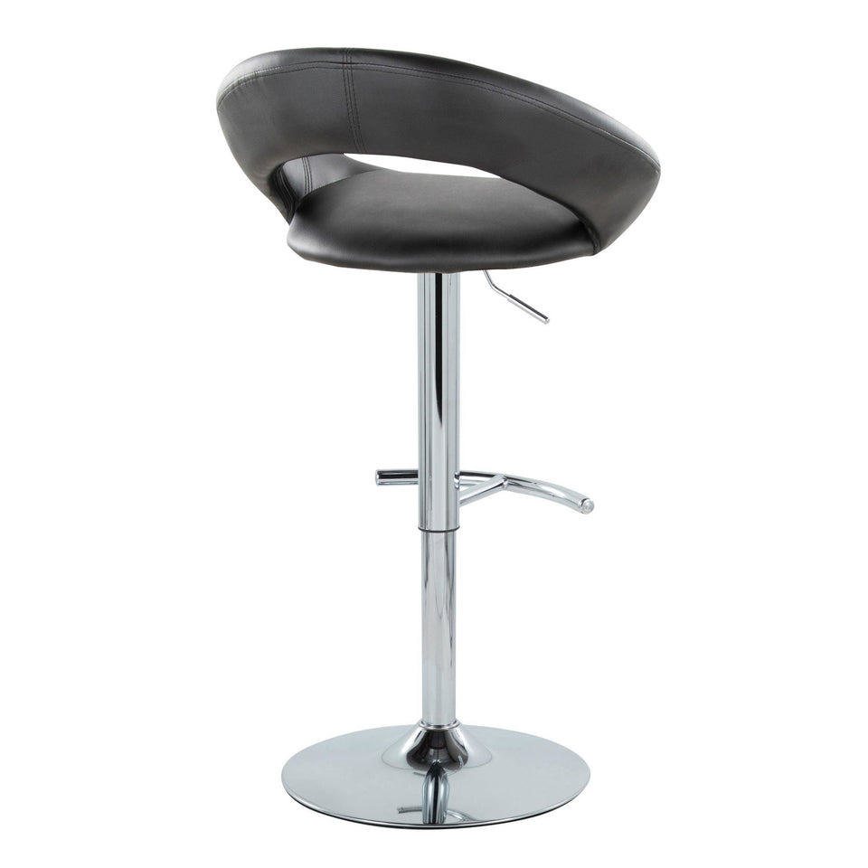 Posh Adjustable Barstool - Set of 2